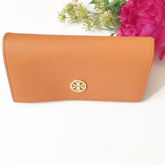 Tory Burch Accessories - Gifted Tory Burch Orange Sunglasses Case